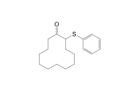 2-(phenylthio)cyclododecanone