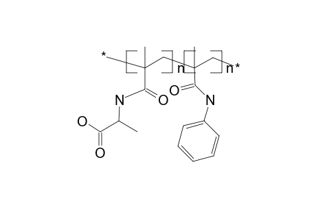 Poly(methacryloylalanine-co-n-phenylmethacrylamide)