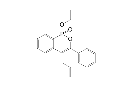 4-Allyl-1-ethoxy-3-phenylbenzo[c]-(1,2)-oxaphosphinine - 1-Oxide