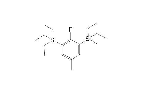 (2-fluoro-5-methyl-1,3-phenylene)bis(triethylsilane)