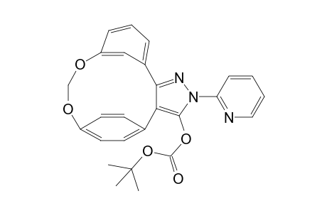 tert-Butyl 1-(2-Pyridinyl)-[3,4-(3',4'-methylenedioxy)diphenyl]-pyrazol-5-yl carbonate