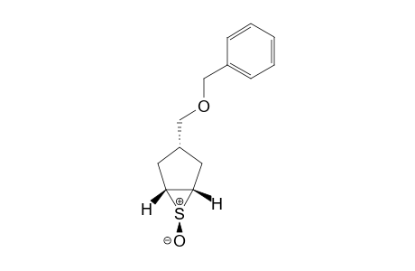 (1.beta.,3.alpha.,5.beta,6.beta..)-3-[(Phenylmethoxy)methyl]-6-thiabicyclo[3.1.0]hexane 6-oxide