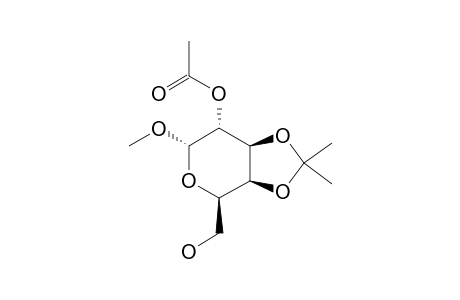 METHYL-2-O-ACETYL-3,4-O-ISOPROPYLIDENE-ALPHA-D-GALACTOPYRANOSIDE