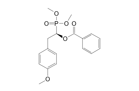 (S)-1-BENZOYLOXY-1-DIMETHYLPHOSPHONYL-2-(4-METHOXYPHENYL)-ETHANE