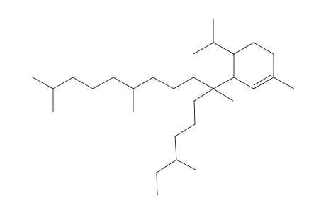 4-isopropyl-1-methyl-3-(3,7,11,15-tetramethylhexadecan-7-yl)cyclohex-1-ene