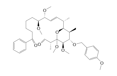 5-O-(4'-Methoxybenzyl)-3-O-methyl-17-oxo-1,17-secosoraphenal