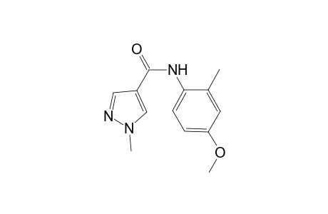 1H-Pyrazole-4-carboxylic acid, 1-methyl-, (4-methoxy-2-methylphenyl)amide