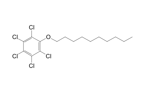 Pentachlorophenyl decyl ether