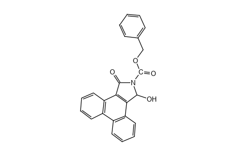 2,3-dihydro-3-hydroxy-1-oxo-1H-dibenzyl[e,g]isoindole-2-carboxylic acid, benzyl ester