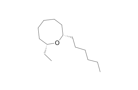 (2R,8S)-2-ethyl-8-hexyl-oxocane