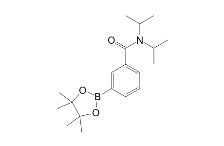 N,N-diisopropyl-3-(4,4,5,5-tetramethyl-1,3,2-dioxaborolan-2-yl)benzamide