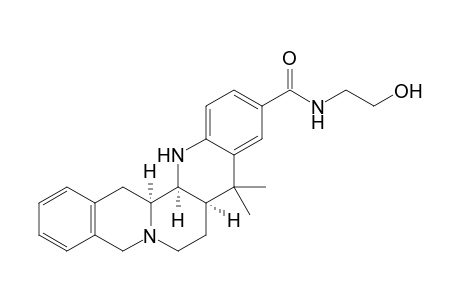 (8aR,14aS,14bS)-N-(2'-Hydroxyethyl)-9,9-dimethyl-7,8,8a,9,14,14a,14b,15-octahydro-5H-benzo[b]isoquino[2,3-h]-1,7-naphthyridine-11-carboxamide