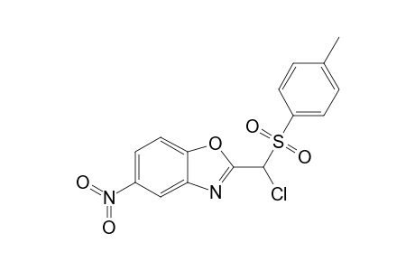 2-[Chloro(4-tolylsulfonyl)methyl]-5-nitrobenzoxazole