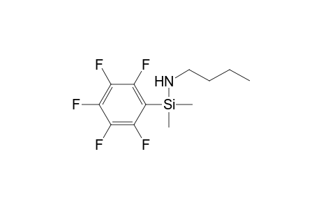 Butyl-[dimethyl-(2,3,4,5,6-pentafluorophenyl)silyl]amine