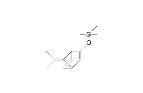 2-Trimethylsilyloxy-7-isopropylidene-bicyclo-[2.2.1]-heptadiene