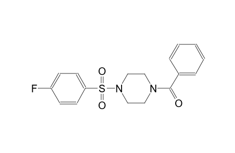 piperazine, 1-benzoyl-4-[(4-fluorophenyl)sulfonyl]-