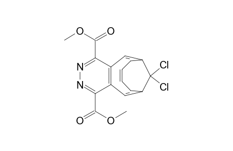 Dimethyl 13,13-dichloro-7,10-dihydro-6,11-methanocyclodeca[d]pyridazine-1,4-dicarboxylate