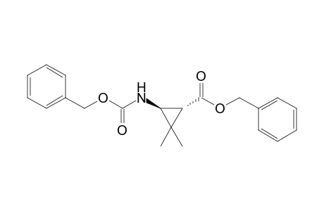 (1R,2S)-cis-2-Benzyloxycarbonylamino-3,3-dimethylcyclopropane-1-carboxylic acid benzyl ester