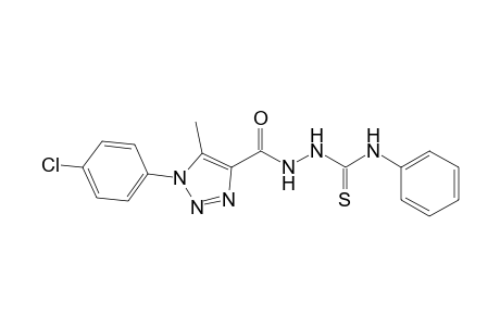 1-(1-p-Chlorophenyl-5-methyl-1,2,3-triazol-4-carbonyl)-4-phenylthiosemicarbazide