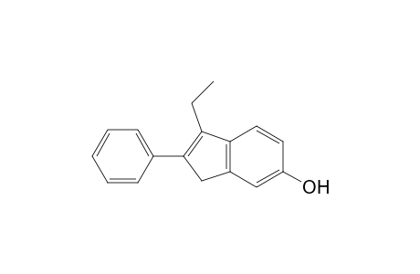 1-Ethyl-2-phenyl-3H-inden-5-ol