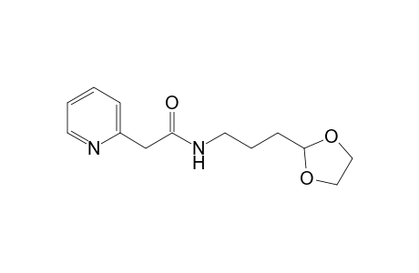 2-Pyridineacetamide, N-[3-(1,3-dioxolan-2-yl)propyl]-