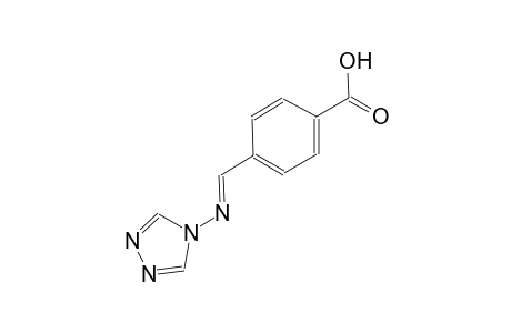 4-[(E)-(4H-1,2,4-triazol-4-ylimino)methyl]benzoic acid