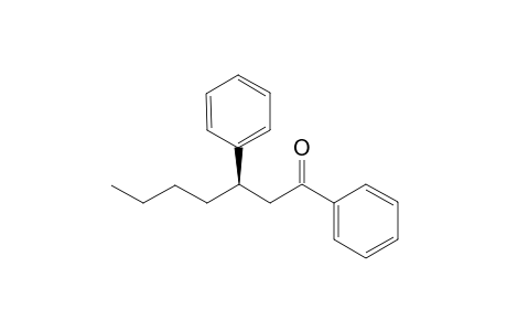 (R)-1,3-diphenyl-heptan-1-one