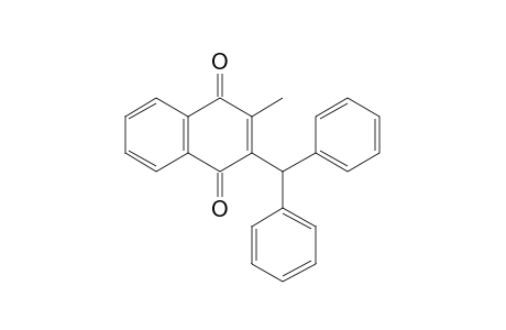 2-(DIPHENYLMETHYL)-3-METHYL-1,4-NAPHTHOQUINONE