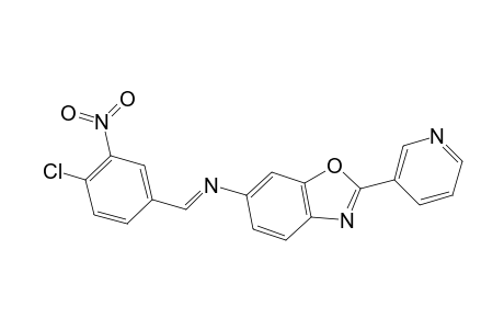 Benzoxazole, 6-(4-chloro-3-nitrobenzylideno)-2-(3-pyridyl)-