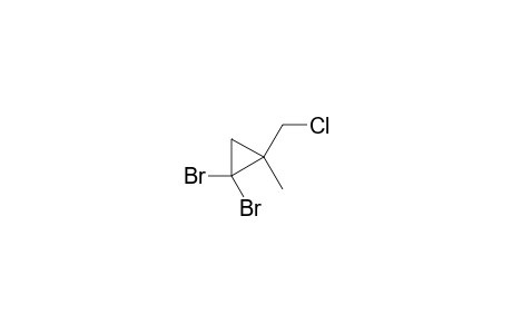 1,1-bis(bromanyl)-2-(chloromethyl)-2-methyl-cyclopropane