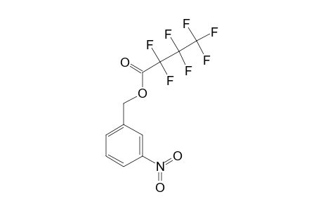 3-Nitrobenzyl alcohol, heptafluorobutyrate