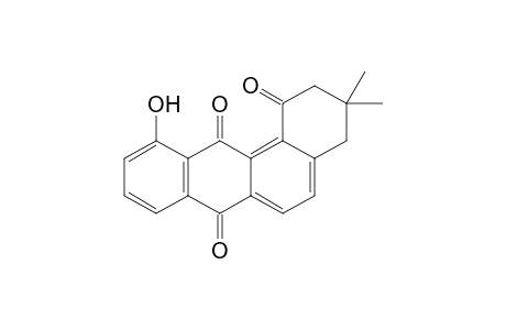 11-Hydroxy-3,3-dimethyl-1,2,3,4,7,12-hexahydrobenzo[a]anthracene-1,7,12-trione