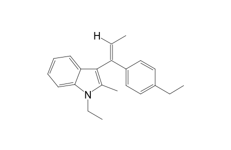 3-(1-(4-Ethylphenyl)-1-propen-1-yl)-1-ethyl-2-methyl-1H-indole II