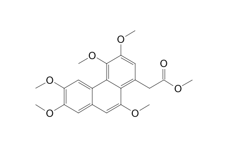 Methyl 3,4,6,7,10-pentamethoxy-1-phenanthrylacetate