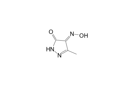 (4E)-3-Methyl-1H-pyrazole-4,5-dione 4-oxime
