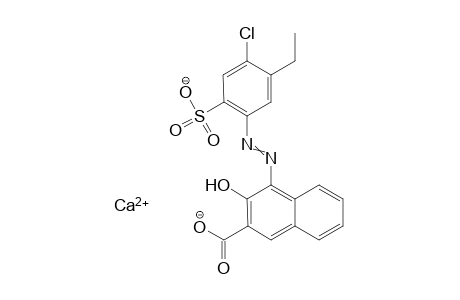2-Amino-5-chloro-4-ethylbenzolsulfonic acid->3-hydroxy-2-naphthoic acid Ca salt