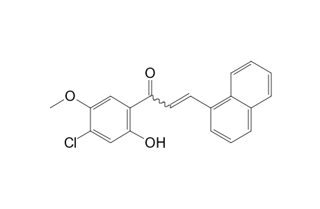 4'-chloro-2'-hydroxy-5'-methoxy-3-(1-naphthyl)acrylophenone