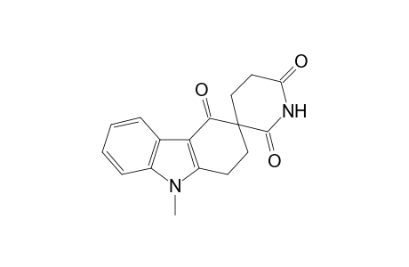 9-Methyl-1,2-dihydrospiro[carbazole-3,3'-piperidine]-2',4,6'(9H)-trione