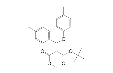 Propanedioic acid, [(4-methylphenoxy)(4-methylphenyl)methylene]-, 1,1-dimethylethyl methyl ester, (E)-
