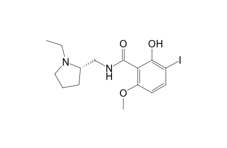 (2'S)-2-Hydroxy-3-iodo-6-methoxy-N-[(1'-ethyl-2'-pyrrolidinyl)methyl]benzamide