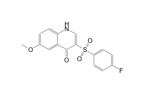 4(1H)-quinolinone, 3-[(4-fluorophenyl)sulfonyl]-6-methoxy-