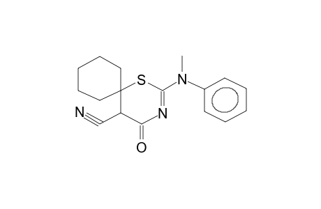 5-CYANO-4-OXO-2-METHYLPHENYLAMINO-1-THIA-3-DIAZASPIRO[5.5]UNDEC-2-ENE