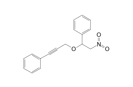 2-Nitro-1-phenyl-1-(3-phenylpropargyloxy)ethane