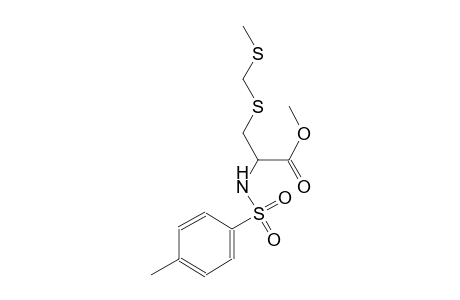 methyl 2-{[(4-methylphenyl)sulfonyl]amino}-3-{[(methylsulfanyl)methyl]sulfanyl}propanoate