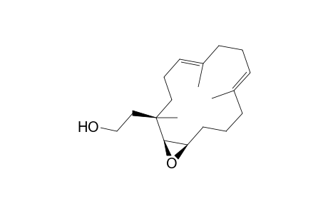 (1'SR,4'E,8'E,13'SR,14'SR)-2-(13',14'-Epoxy-1',5',9'-trimethylcycloteradeca-4',8'-dienyl)ethanol