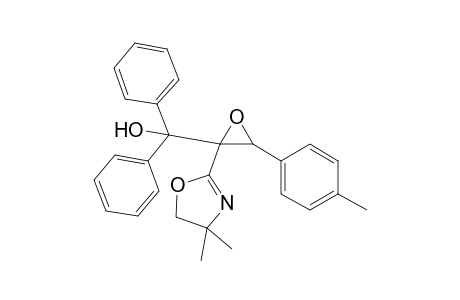 (E)-1,2-Epoxy-1-hydroxydiphenylmethyl-1-(4,4-dimethyl-2-oxazolin-2-yl)-2-p-tolylethane