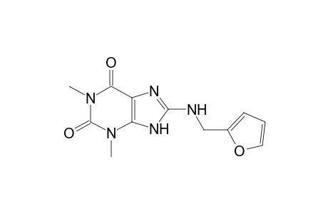 1H-Purine-2,6-dione, 8-[(2-furanylmethyl)amino]-3,9-dihydro-1,3-dimethyl-