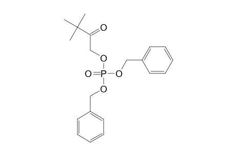 DIBENZYL-3,3-DIMETHYL-2-OXOBUTYL-PHOSPHATE