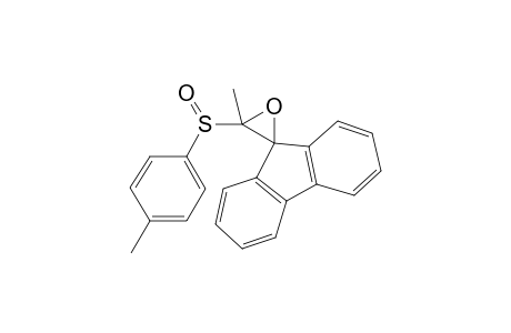3-Methyl-3-tolylsulfinylspiro[oxirane-2,9'-fluorene]