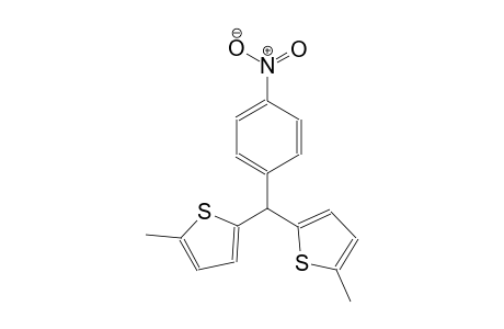 thiophene, 2-methyl-5-[(5-methyl-2-thienyl)(4-nitrophenyl)methyl]-